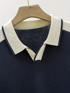 Chemises polo pour hommes personnalisées, douces, 100% coton, respirantes, col montant uni, imprimées, décontractées, tie-dye, grande taille, golf, décontractées - Product Image 4