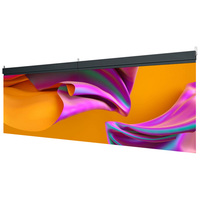 Écran LED Holographique Transparent Haute Définition 4000 Nits de Luminosité, Garantie 5 Ans pour Ascenseurs et Showrooms Automobiles en Verre