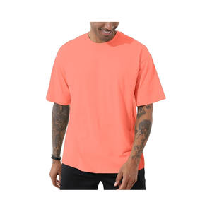 Camiseta extragrande a la moda para hombre, camisetas atléticas de cuello redondo, Camiseta básica de algodón de manga corta Premium suave informal - Product Image 1
