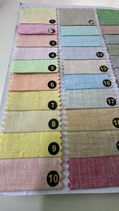 Tissu en lin naturel pur matériau respirant doux de haute qualité pour vêtements Textiles de maison rideaux de literie et rembourrage - Product Image 1