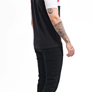 T-shirt blanc vente en gros personnalisé 100% coton t-shirt impression logo pour hommes t-shirts unis imprimé blanc noir t-shirt - Product Image 5