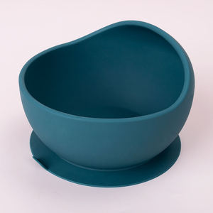 Antidérapant Forte Aspiration Silicone Toddler Bol De Nourriture Sans BPA Micro-ondes Sûr Bébé Plat D'alimentation Durable Écologique En Gros - Product Image 4