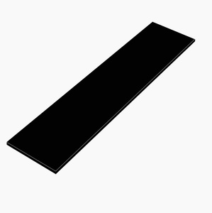 Panneau de yoga en aluminium sans cadre noir très demandé 50x200cm, chauffage électrique mural sans affichage 110/240V - Product Image 2