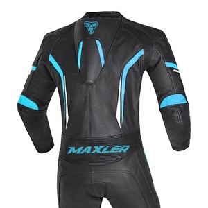 Traje de Motocicleta de Cuero para Hombre, Resistente al Viento, Impermeable, Talla Grande, Resistente al Frío, Protección de Nivel 1 CE, Ropa Deportiva de Alta Calidad - Product Image 4