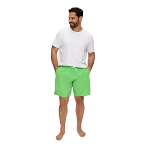 Shorts chauds en polyester 100% de haute qualité Poches fendues Cravates à cordon de serrage Coupe régulière-Logo personnalisable Solid High Street Plain Dyed - Product Image 3