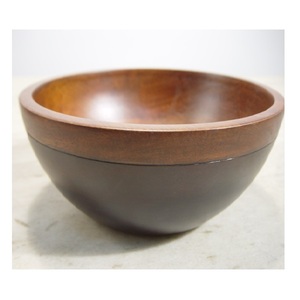 Bronze Wooden Serving Bowl With <b>Lid</b> Perfect for Food Serving Kitchen <b>Decor</b> - Product Image 5