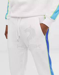 Survêtement 100% coton pour enfants, vêtement de rue, demi-fermeture éclair, couleur latérale, survêtement de haute qualité - Product Image 2