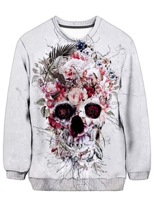 Sudadera de algodón 100% de alta calidad para hombre, sudadera de invierno de gran tamaño con sublimación personalizada, Impresión de logotipo gratis, muestra gratis - Product Image 3