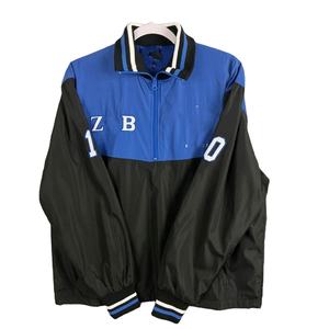 Chaqueta Universitaria de Alta Calidad para Hombre, Zeta Phi Beta Sorority, Cuello Alto, Logotipo Frontal, Transpirable, Invierno, 100% Algodón - Product Image 1