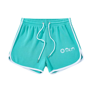 Short de course pour femme avec logo brodé personnalisé Short d'entraînement pour femme - Product Image 1