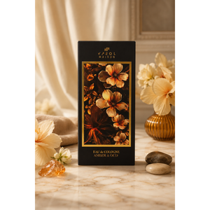 Varol Maison Amber Oud Colonia 200 ml Eau de Cologne para Hombre y Mujer, Aroma Floral-Frutal-Amaderado, Jazmín, Oud, Spray Líquido - Product Image 1
