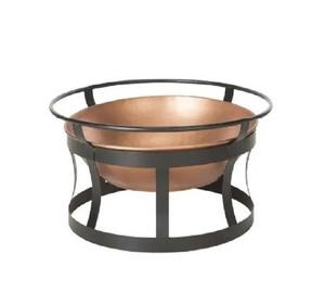 Outdoor <b>Fire</b> <b>Pit</b> <b>Large</b> Bonfire Wood Burning Backyard Firepit for Outside with Covering Grid - Product Image 4