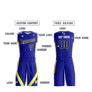 Uniforme de baloncesto de alta calidad transpirable de secado rápido ropa deportiva uniforme de baloncesto - Product Image 5