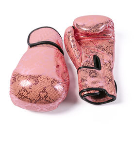 Nueva llegada al por mayor personalizado de cuero sintético guantes de boxeo 10oz 12oz 140z entrenamiento profesional y guantes de combate - Product Image 2