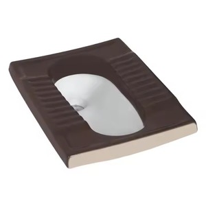 Orissa กระทะสีดำสำหรับห้องน้ำแบบนั่งยองสะดวกวัสดุเซรามิกราคาไม่แพง - Product Image 6