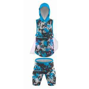 Conjunto de Uniforme de Compresión 7v7 de Primera Calidad, Personalizado con Número y Nombre, Hecho con Material Transpirable y Absorbente de Sudor, Duradero - Product Image 2