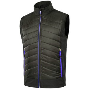 Chaleco sin mangas de alta calidad estándar, ropa de moda, chaleco acolchado ecuestre, chalecos hinchados de plumón para hombre con logotipo personalizado, OEM de invierno - Product Image 5