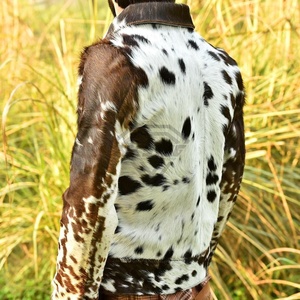 High Street hommes vache cheveux cuir veste 2025 Original poids lourd respirant hiver vêtements d'extérieur luxe peau de vache cheveux vestes - Product Image 3