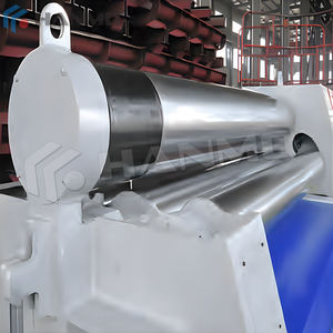 W11 6*1500 Machine automatique à rouler les tôles de seconde main à 3 rouleaux en fer pour cintrer les tôles de 5mm Manuel en acier inoxydable - Product Image 5