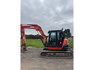 Miniexcavadora Kubota KX080-4A Usada, Equipo de Construcción Pesada Eficiente, Caja de Cambios y Rodamientos de Segunda Mano - Product Image 4
