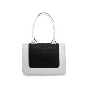 Bolso de hombro negro informal para mujer P54533 - Product Image 1