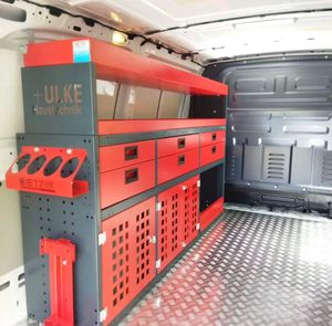 Sistema de Estanterías Modulares Metálicas para Camionetas OEM, Fácil de Ensamblar, Almacenamiento para Automóviles, Compatible con Todos los Vehículos, Almacenamiento para Camionetas, Estante para Camionetas - Product Image 2