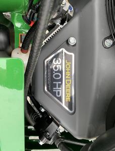 Livraison gratuite Tondeuse autoportée John Z970R à vendre Moteur à essence 40 CV Plateau de coupe professionnel de 72 pouces Machine à couper l'herbe commerciale - Product Image 5