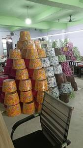 High Quality Vintage-Style Soft Pleated Drum Lamp Shade Traditional Retro Design Made with Cotton Canvas Fabric Table lamp - Product Image 4