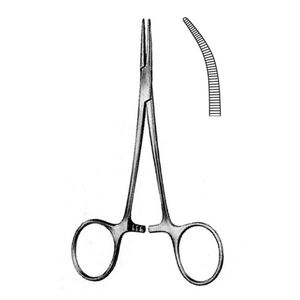 Base d'instruments chirurgicaux Pinces à artères Instruments chirurgicaux incurvés en acier inoxydable - Product Image 1