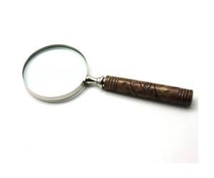 Loupe à main en os antique Utilisation de cadeaux personnalisable Optique SS CRAFTS INDIA Loupe - Product Image 4