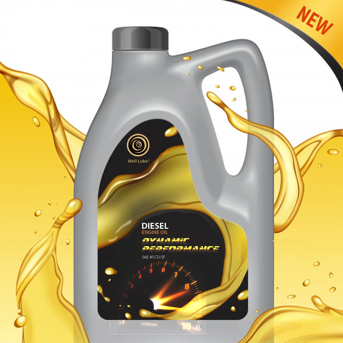 WELLBANK Brand SAE 40 CC/SC High Performance SAE 40 50 90 sell hot-selling low-priced high-quality engine oil lubricants