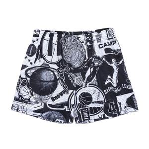 Short en maille vintage pour homme Séchage rapide Respirant Durable Gym Running Vente en gros Prix d'usine Cordes sublimées à l'intérieur - Product Image 1