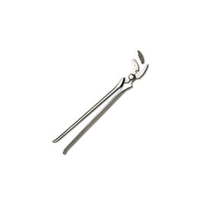 Farrier Hoof Nail Clincher Equine Farrier Tool con mandíbula curva Acero Horse Hoof Nail Clinching Herramienta veterinaria - Product Image 3