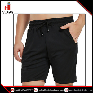 OEM & ODM Formal Solid Canvas Mens Cotton <b>Running</b> Shorts Quick Dry Fitness Gym Sport Workout Shorts - Product Image 6