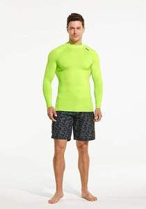 เสื้อแรชการ์ดของผู้ชายผ้าโพลีเอสเตอร์ผ้าสแปนเด็กซ์แบบสั่งทำสำหรับ2025 - Product Image 5