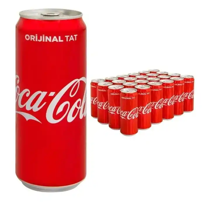 Latas originais de Coca-Cola 330ml/Coca com Fornecedores mais rápidos Coca-Cola macia de alta qualidade