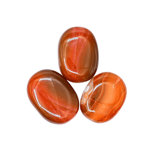 Piedra de Palma de ónix rojo natural pulido al por mayor, piedra de curación y energía para meditación y alivio del estrés - Product Image 3