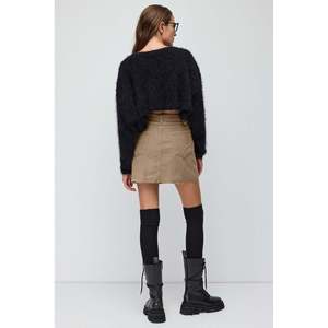 <b>Velvet</b> Trim Mini <b>Skirt</b> - Product Image 4