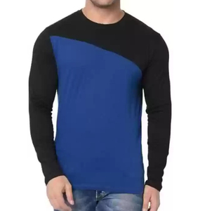 T-shirt à manches longues pour homme de haute qualité et tendance à vendre Anti-rides 100% coton T-shirt décontracté à manches longues pour homme - Product Image 4