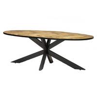 Nouvelle table à manger à chevrons, ensembles de salle à manger solides avec chaises, tables en os de poisson, meubles de salon et de chambre à coucher