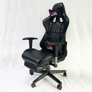 Premium <b>Black</b> GT1368 Gaming Chair with 4D Armrests-SFGC003 - Product Image 4
