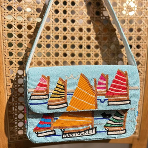 Bolso de hombro con cuentas, Bolso con cuentas, Bolso de boda, Regalo para ella, Bolso de mano con cuentas, Cartera con cuentas, Bolso moderno, Bolso artesanal colorido - Product Image 1