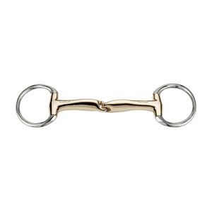 Mèche articulée en cuivre, mèche à cheval en acier inoxydable, tack équestre, équipement d'entraînement et d'équitation - Product Image 1