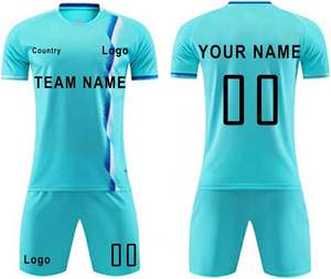 ชุดยูนิฟอร์มฟุตบอลสำหรับคลับเสื้อฟุตบอลพิมพ์ลายซับลิเมชันผ้าโพลีเอสเตอร์ระบายอากาศ - Product Image 5