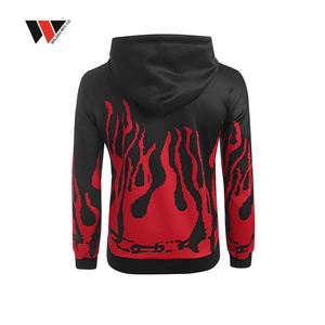 Sweat-shirt sport en tissu polyester lourd de haute qualité, sweat-shirt uni personnalisé pour homme, streetwear, logo OEM personnalisé, sweats-shirts 2024. - Product Image 4