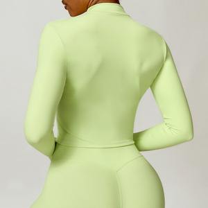 Vente en gros de sweat-shirt zippé à manches longues personnalisé pour hommes, sweat à capuche à col montant avec fermeture éclair pour l'extérieur pour un usage actif - Product Image 5