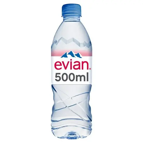 น้ําแร่ธรรมชาติขวด Evian