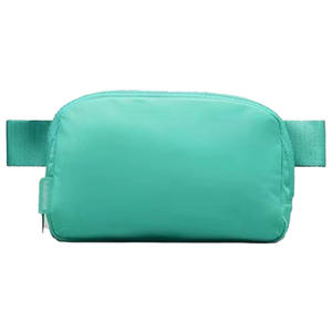 กระเป๋าคาดเอวสำหรับปีนเขาวิ่งยิมปั่นจักรยานกระเป๋าคาดตัวแบบมีซิปสีทึบมาใหม่ - Product Image 1