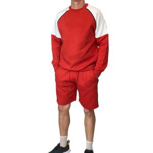 Spring Autumn New Solid Fashion Casual Sportswear Suit <b>Long</b> Sleeve Round Neck Sweat Shirt With <b>Shorts</b> Two Piece Clothing Sets - Product Image 3