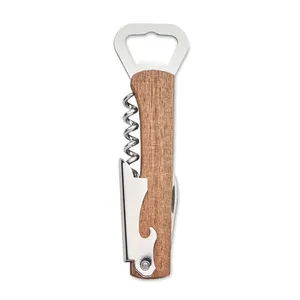 Cavatappi e Apribottiglie 3-in-1 in Lana e Sughero Sostenibile con Design Unico - Product Image 3